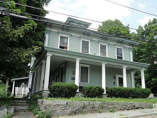 A historical house in Lowell as a background for the View All option