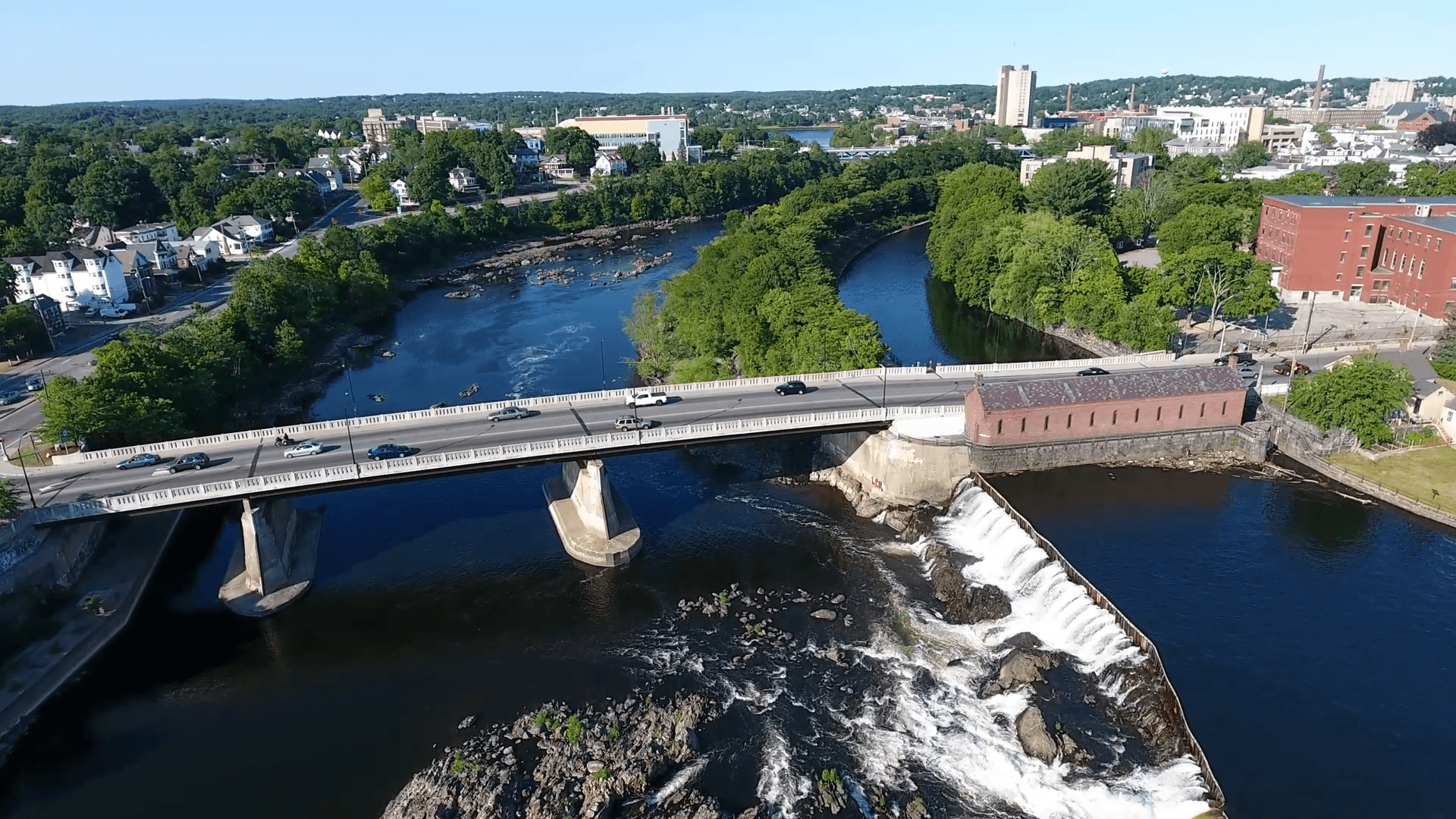 Image of Lowell, Massachusetts and Middlesex County.